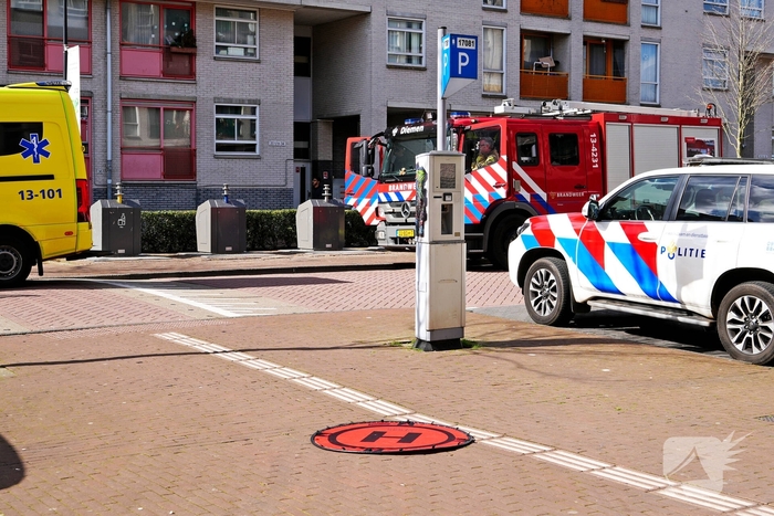 Droneteam ingezet bij woningbrand