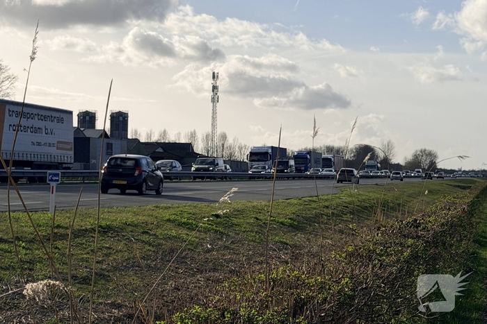 Kopstaartaanrijding zonder gewonden leidt tot verkeershinder