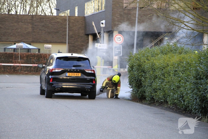 Brand in auto door lithiumaccu's