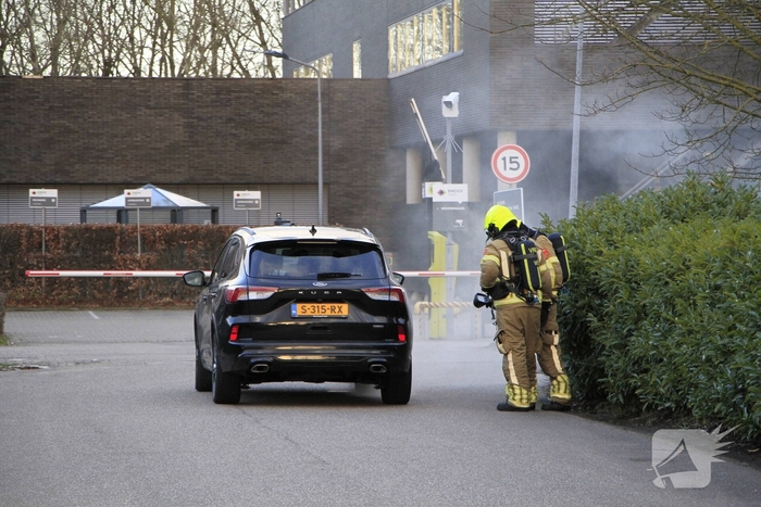 Brand in auto door lithiumaccu's