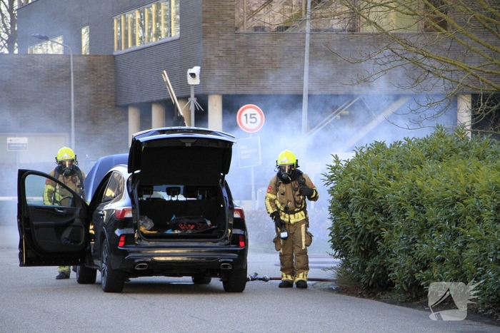 Brand in auto door lithiumaccu's