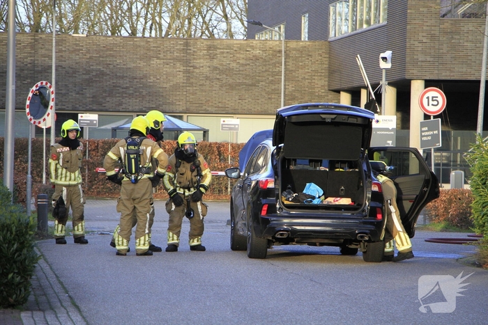 Brand in auto door lithiumaccu's