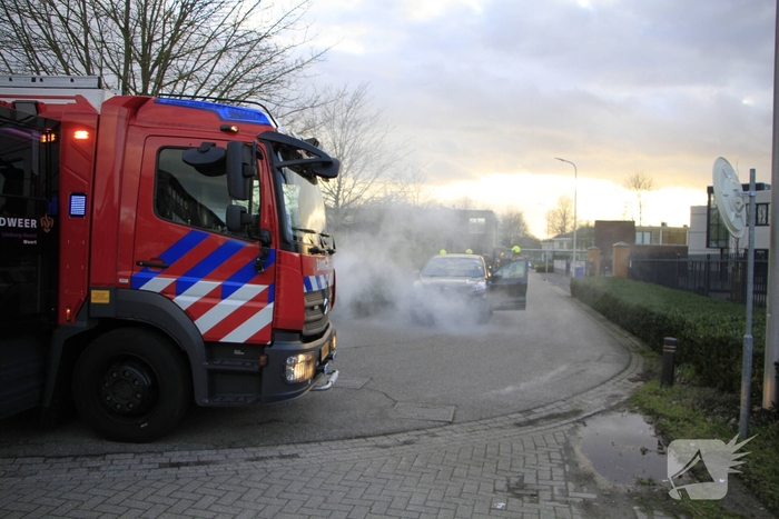 Brand in auto door lithiumaccu's