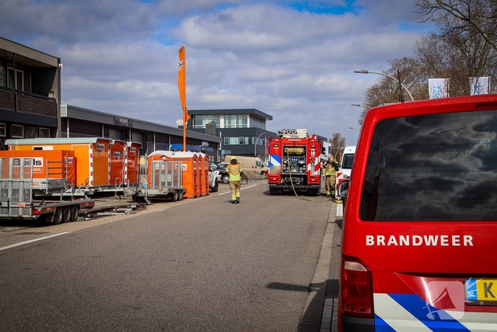 Grote gasleiding geraakt tijdens graafwerkzaamheden