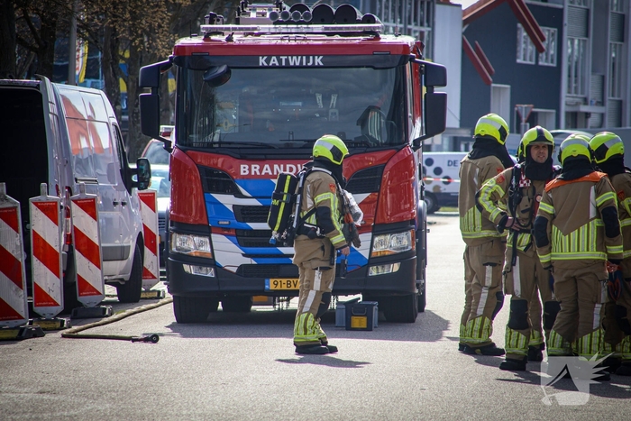 Grote gasleiding geraakt tijdens graafwerkzaamheden