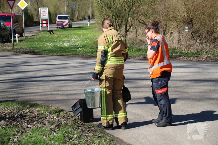 Brand door kortsluiting in elektrische driewieler