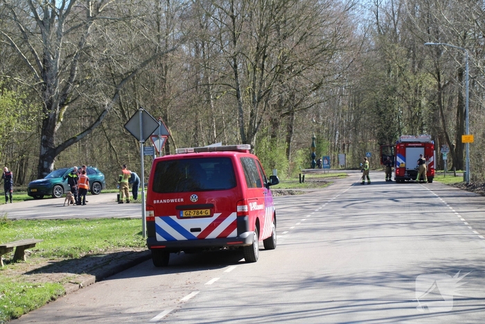 Brand door kortsluiting in elektrische driewieler
