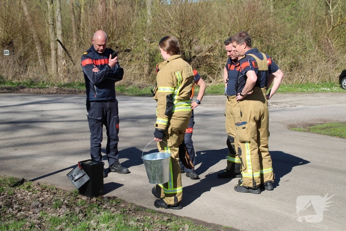 Brand door kortsluiting in elektrische driewieler