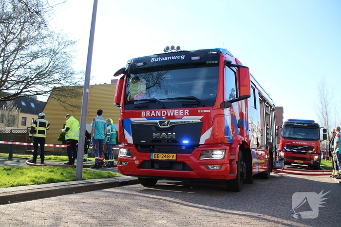 Brand op zolder eist leven van kat