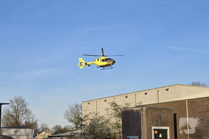 Traumahelikopter ingezet voor incident