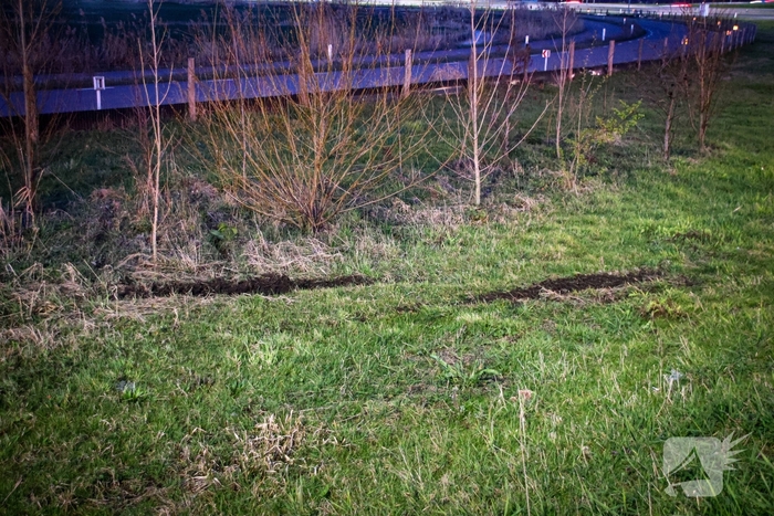 Bestuurder onder invloed aangehouden na op de kop slaan met voertuig