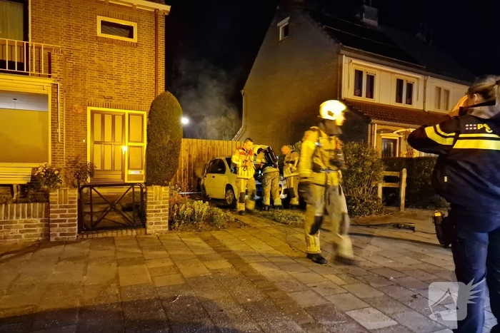 Oorzaak autobrand nog onbekend