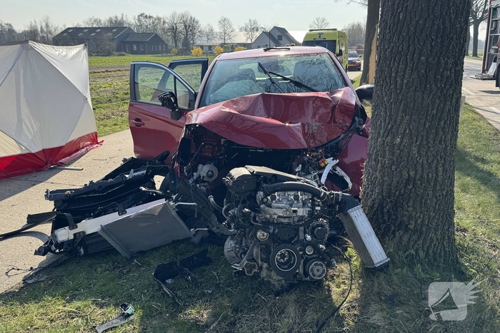 Oudere vrouw komt om bij ongeval met auto