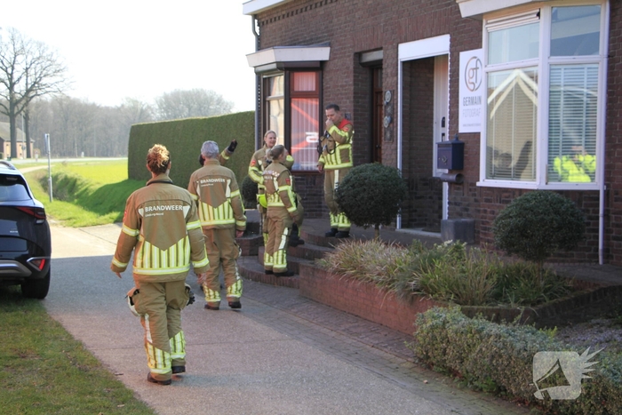 Brandweer redt mus uit afzuiginstallatie
