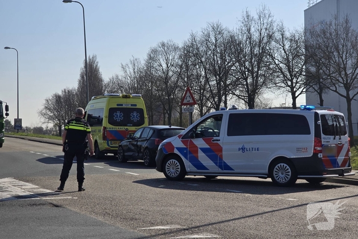 Vader en dochtertje ongeschonden na botsing