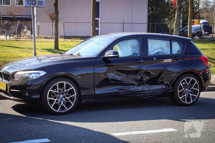 Vader en dochtertje ongeschonden na botsing