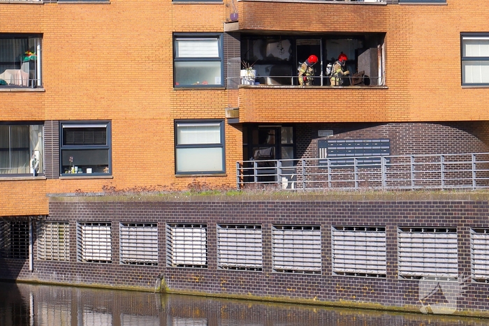 Brand in woningen leidt tot opschaling van de hulpdiensten