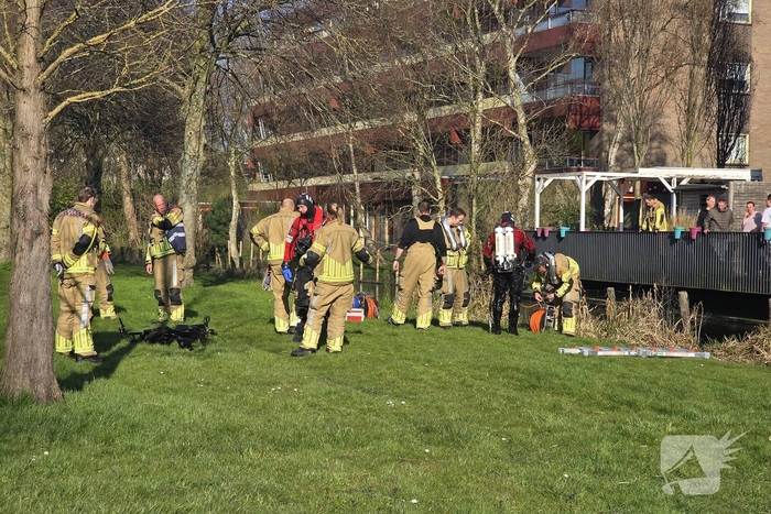 Fatbike geborgen na melding persoon te water