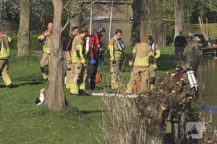 Fatbike geborgen na melding persoon te water