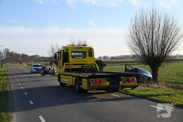Bestuurder naar ziekenhuis na ongeval