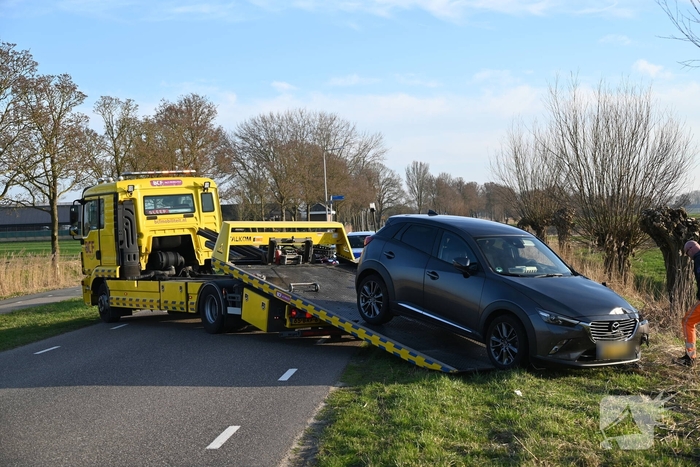 Bestuurder naar ziekenhuis na ongeval