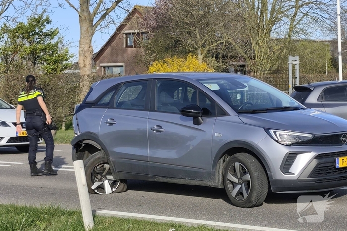 Ongeval bij tuincentrum leidt tot schade