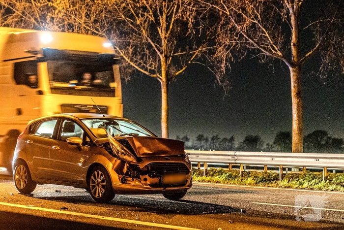 Aanrijding tussen twee voertuigen met slachtoffers