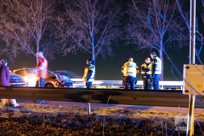 Aanrijding tussen twee voertuigen met slachtoffers