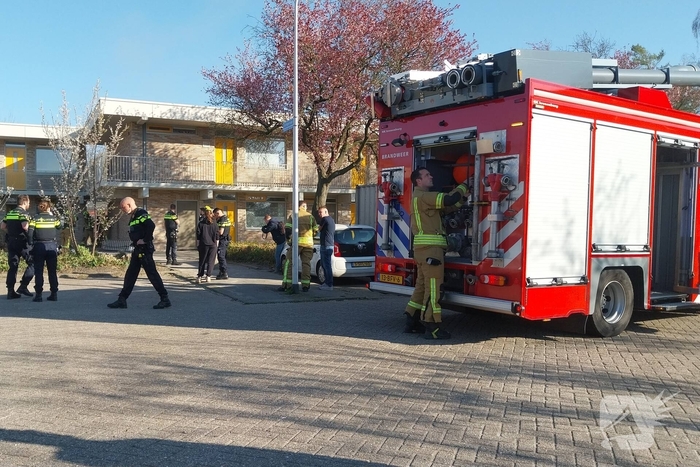 Forse rookontwikkeling bij woningbrand