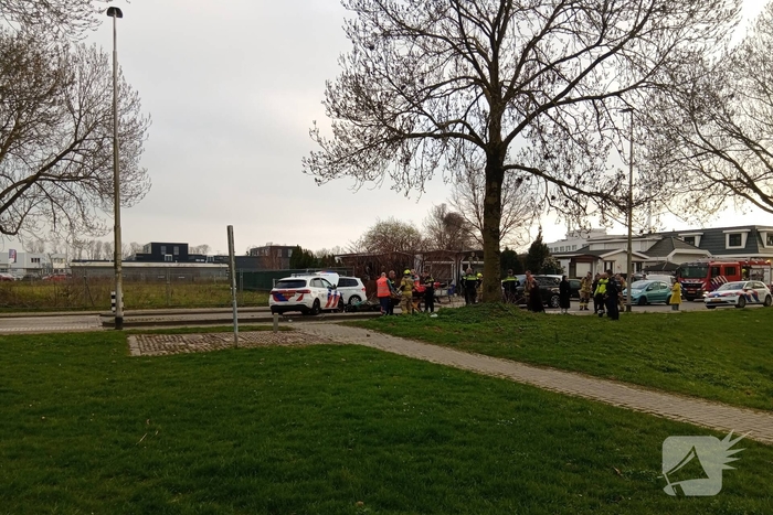 Scooterrijder onderuit tijdens achtervolging