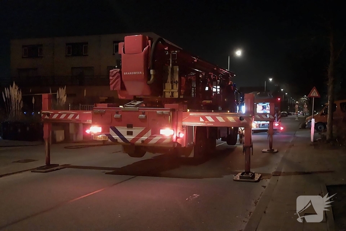 Brandweer ingezet voor schoorsteenbrand