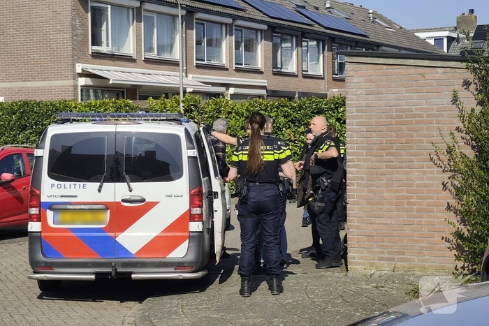 Man aangehouden na actie