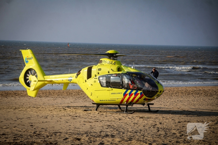 Hulpdiensten massaal ingezet voor incident op strand