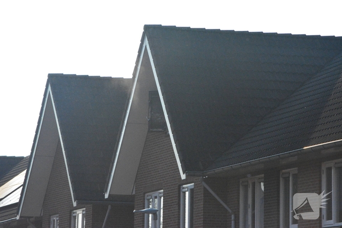 Zolderbrand trekt veel bekijks