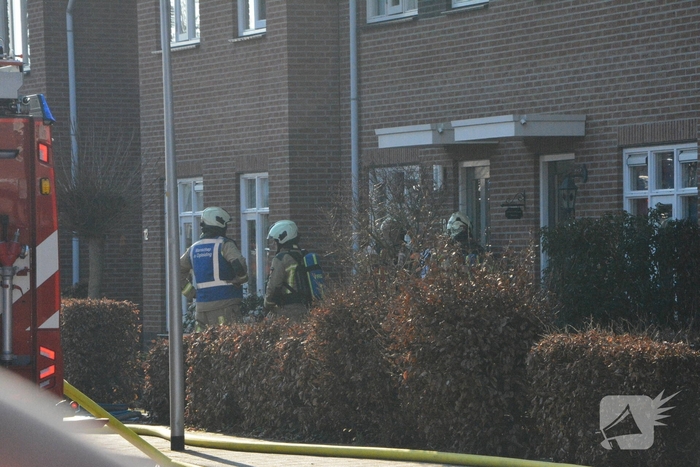 Zolderbrand trekt veel bekijks