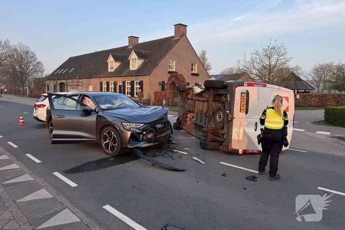 Bestuurder onder invloed betrokken bij aanrijding