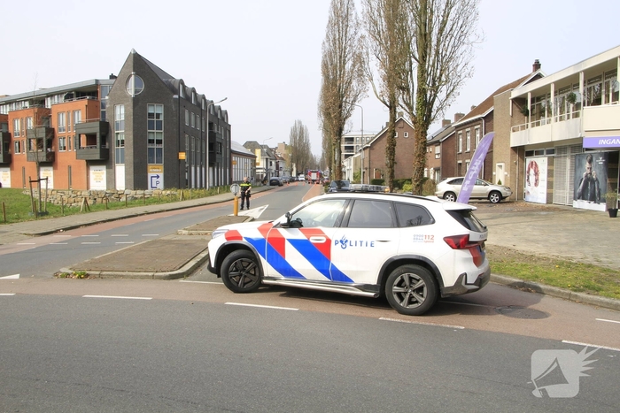 Gaslekkage leidt tot wegafsluiting