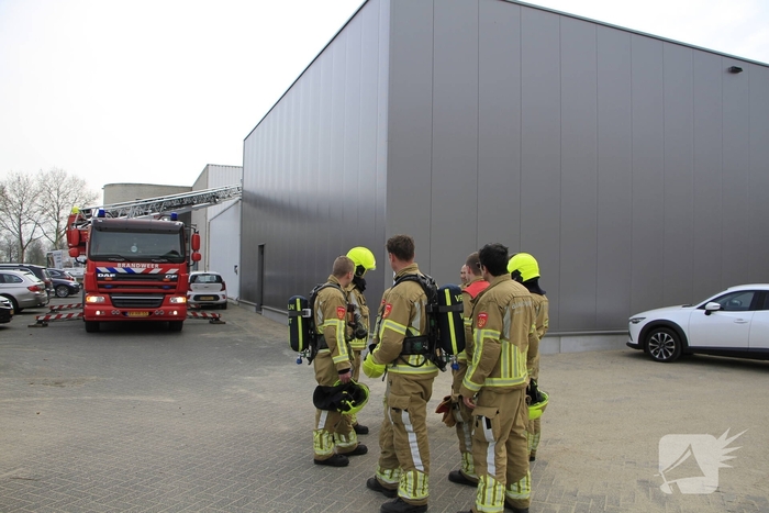 Rookontwikkeling leidt tot brandweeractie