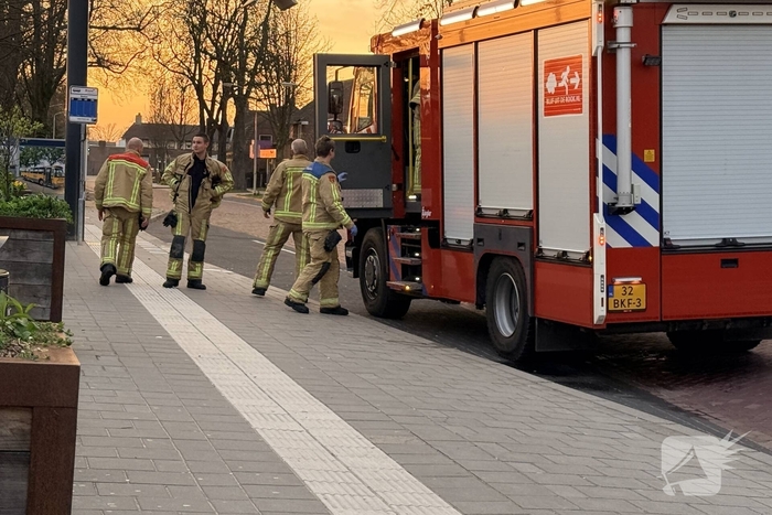 Elektrische fiets in brand op station