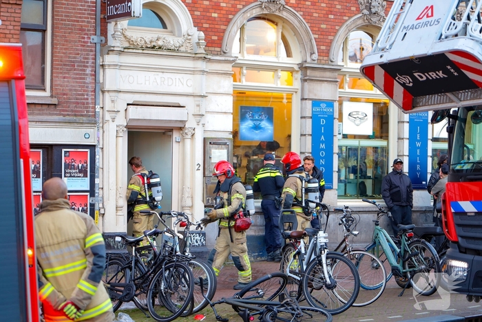 Brand in restaurant snel geblust