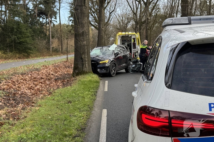 Bestuurder gewond na eenzijdig ongeval