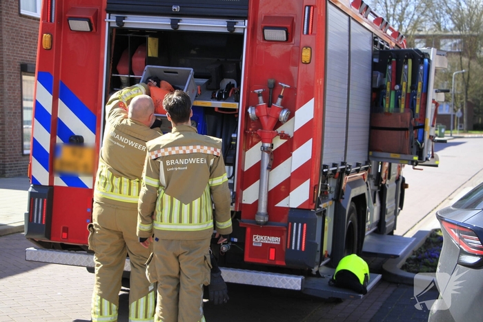 Kat gewond na val achter woning