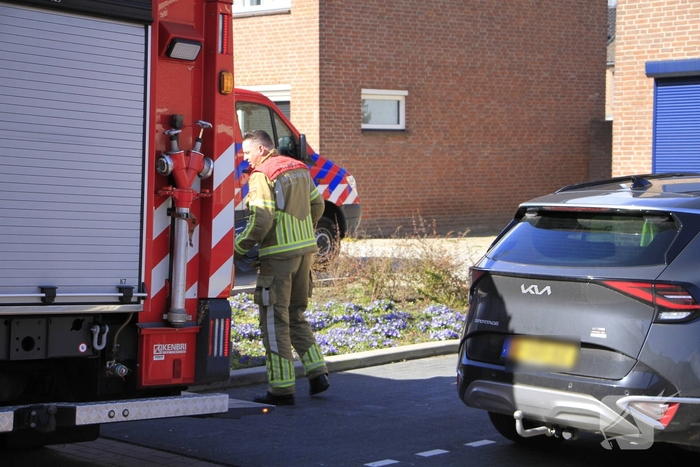 Kat gewond na val achter woning