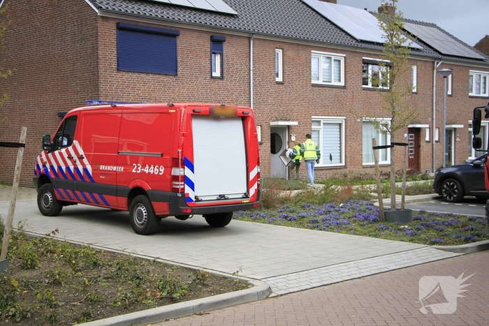 Kat gewond na val achter woning