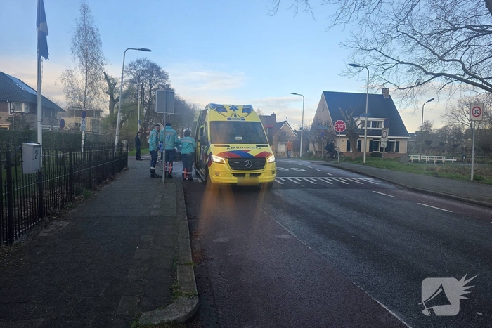 Fietser gewond na aanrijding met auto