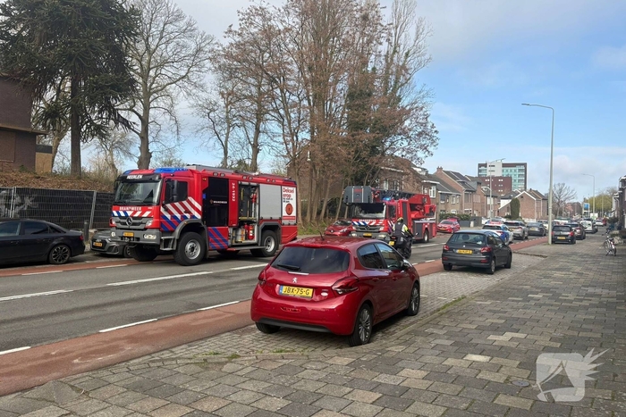 Woningbrand in leegstaand pand