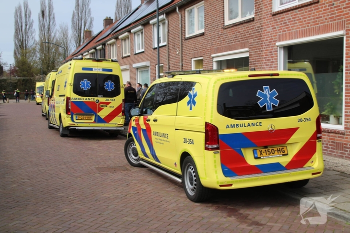 Gasfles mogelijk ontploft in onderwijsinstelling