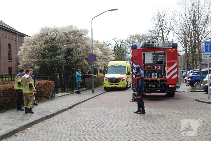 Gasfles mogelijk ontploft in onderwijsinstelling