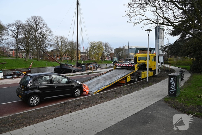 Airbag gaat af na aanrijding