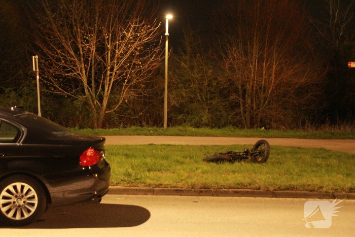 Zwaar ongeval tussen auto en fatbike